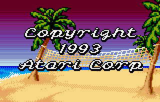 Malibu Bikini Volleyball screenshot 4 for Atari Lynx